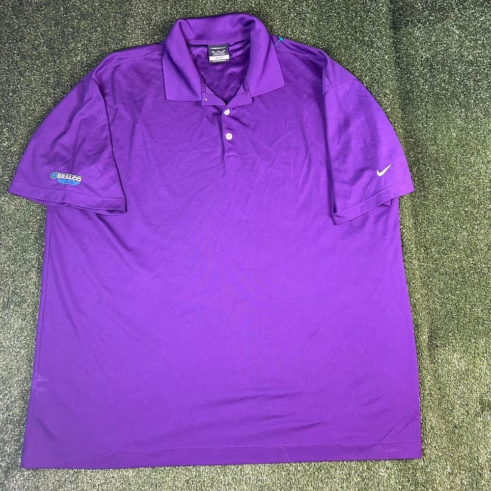 Nike Men's Purple Polo-shirts
